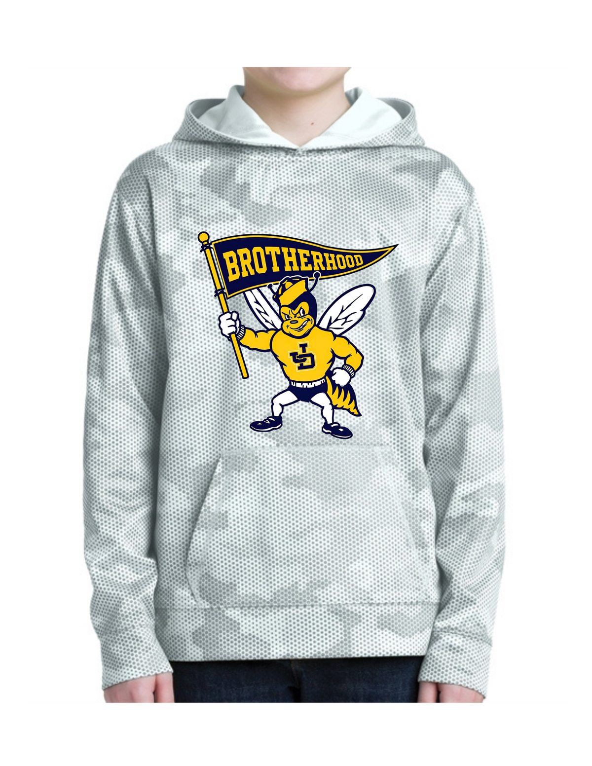 Brotherhood Pennant Flag Hoodie - Youth